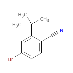 4-溴-2-(叔丁基)苯基腈