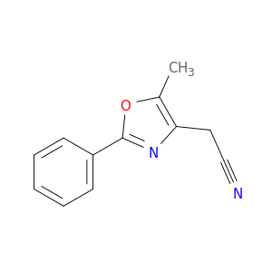 2-(5-methyl-2-phenyl-1,3-oxazol-4-yl)acetonitrile
