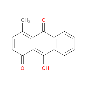 1,10-Anthracenedione, 9-hydroxy-4-methyl-