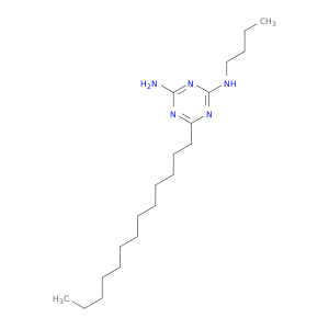 N-BUTYL-6-TRIDECYL-1,3,5-TRIAZINE-2,4-DIAMINE