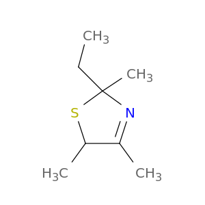 Thiazole,2-ethyl-2,5-dihydro-2,4,5-trimethyl-