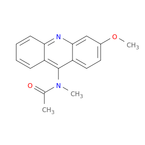 Acetamide, N-(3-methoxy-9-acridinyl)-N-methyl-