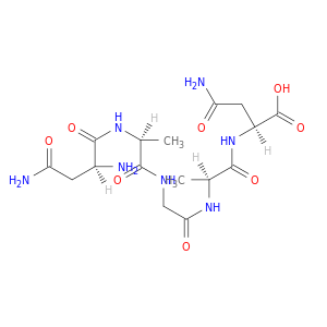 (2S)-2-[[(2S)-2-[[2-[[(2S)-2-[[(2S)-2-AMINO-3-CARBAMOYL-PROPANOYL]AMIN O]PROPANOYL]AMINO]ACETYL]AMINO]PROPANOYL]AMINO]-3-CARBAMOYL-PROPANOIC ACID