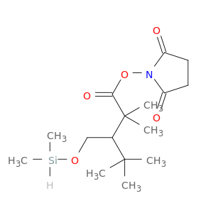 N-(3-TERT-BUTYLDIMETHYLSILYLOXY-2,2-DIMETHYLBUTYRYLOXY)SUCCINIMIDE