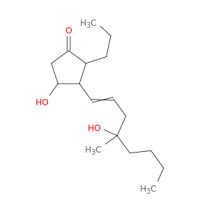 Cyclopentanone, 4-hydroxy-3-(4-hydroxy-4-methyl-1-octenyl)-2-propyl-