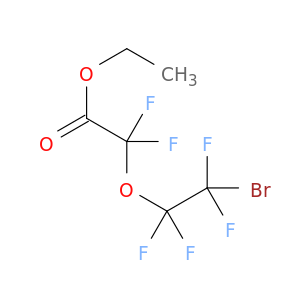 Acetic acid, (2-bromo-1,1,2,2-tetrafluoroethoxy)difluoro-, ethyl ester