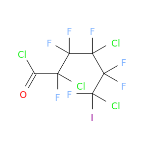 Hexanoyl chloride, 2,4,6-trichloro-2,3,3,4,5,5,6-heptafluoro-6-iodo-