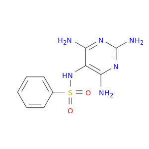 Benzenesulfonamide, N-(2,4,6-triamino-5-pyrimidinyl)-