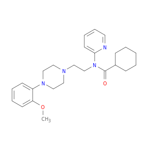 N-(2-(4-(2-甲氧基苯基)哌嗪-1-基)乙基)-N-(吡啶-2-基)环己甲酰胺