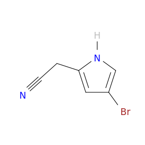 1H-Pyrrole-2-acetonitrile, 4-bromo-