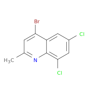喹啉,4-溴-6,8-二氯-2-甲基-