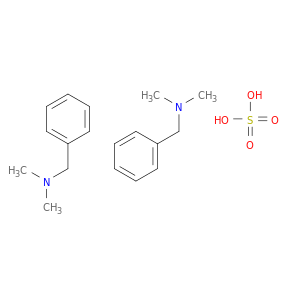 Benzenemethanamine, N,N-dimethyl-, sulfate (2:1)