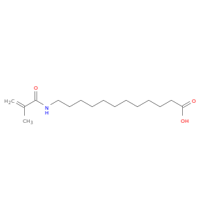 Dodecanoic acid, 12-[(2-methyl-1-oxo-2-propenyl)amino]-