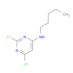 4-Pyrimidinamine, 2,6-dichloro-N-pentyl-