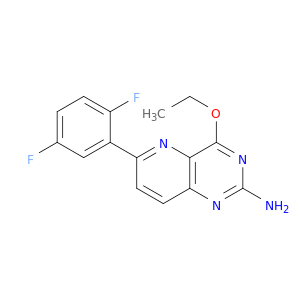 Pyrido[3,2-d]pyrimidin-2-amine, 6-(2,5-difluorophenyl)-4-ethoxy-