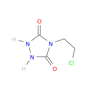 1,2,4-Triazolidine-3,5-dione, 4-(2-chloroethyl)-