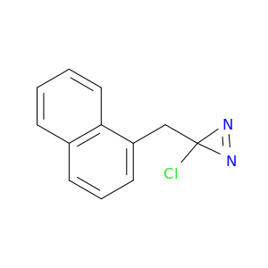 3H-Diazirine, 3-chloro-3-(1-naphthalenylmethyl)-