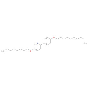 Pyridine, 2-[4-(decyloxy)phenyl]-5-(octyloxy)-