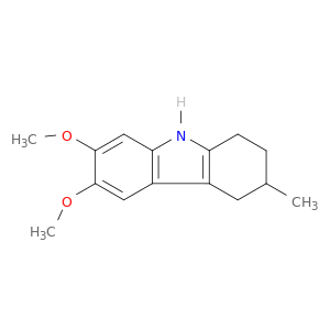 1H-Carbazole, 2,3,4,9-tetrahydro-6,7-dimethoxy-3-methyl-