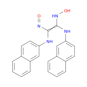 N-[1,2-BIS(NAPHTHALEN-2-YLAMINO)-2-NITROSO-VINYL]HYDROXYLAMINE