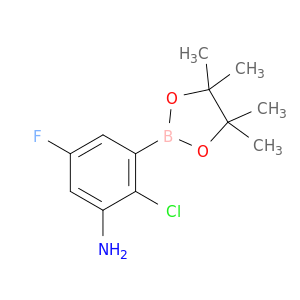 2-氯-5-氟-3-氨基苯基硼酸频那醇酯