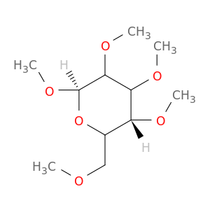 b-D-Glucopyranoside, methyl2,3,4,6-tetra-O-methyl-