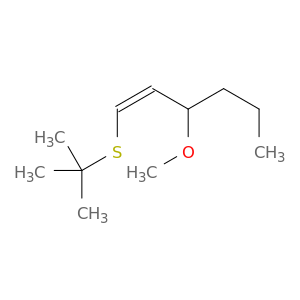 1-Hexene, 1-[(1,1-dimethylethyl)thio]-3-methoxy-, (Z)-