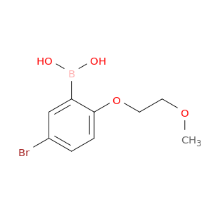 硼酸,B-[5-溴-2-(2-甲氧基乙氧基)苯基]-