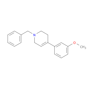Pyridine, 1,2,3,6-tetrahydro-4-(3-methoxyphenyl)-1-(phenylmethyl)-
