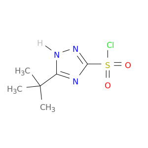 5-(tert-Butyl)-1H-1,2,4-triazole-3-sulfonyl chloride