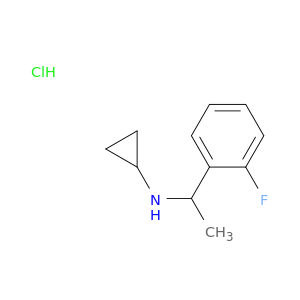 N-[1-(2-Fluorophenyl)ethyl]cyclopropanamine Hydrochloride