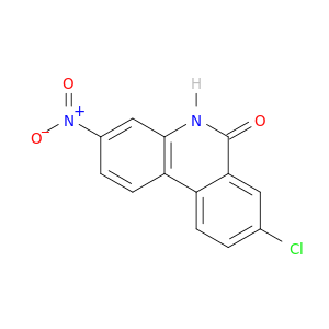 6(5H)-Phenanthridinone,8-chloro-3-nitro-