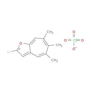 Cyclohepta[b]furylium, 5,6,7-trimethyl-, perchlorate