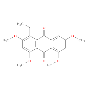 9,10-Anthracenedione, 1-ethyl-2,4,5,7-tetramethoxy-