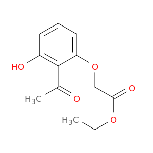 Acetic acid, (2-acetyl-3-hydroxyphenoxy)-, ethyl ester
