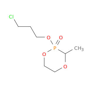 1,4,2-Dioxaphosphorinane, 2-(3-chloropropoxy)-3-methyl-, 2-oxide