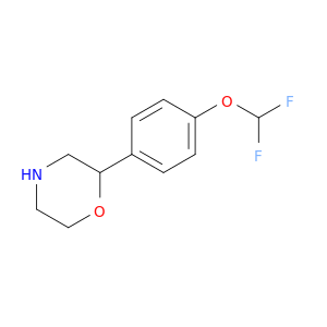 2-[4-(Difluoromethoxy)phenyl]morpholine