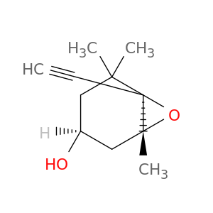 7-Oxabicyclo[4.1.0]heptan-3-ol, 6-ethynyl-1,5,5-trimethyl-, (1R,3S,6R)-