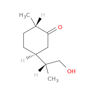 Cyclohexanone, 5-[(1R)-2-hydroxy-1-methylethyl]-2-methyl-, (2S,5S)-