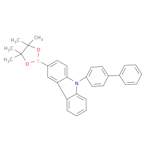 9-([1,1'-联苯]-4-基]-9H-咔唑-3-硼酸频那醇酯