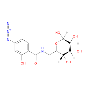 N-(4-Azidosalicyl)-6-amido-6-deoxy-glucopyranose