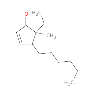 2-Cyclopenten-1-one, 5-ethyl-4-hexyl-5-methyl-