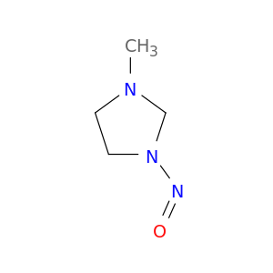 Imidazolidine, 1-methyl-3-nitroso-