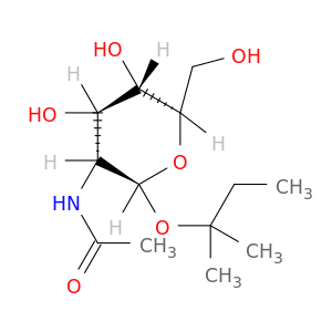2-(2-甲基丁基)-2-乙酰氨基-2-脱氧-Β-D-吡喃葡萄糖苷