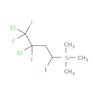 Silane, (3,4-dichloro-3,4,4-trifluoro-1-iodobutyl)trimethyl-