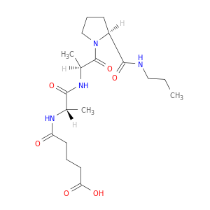 L-Prolinamide, N-(4-carboxy-1-oxobutyl)-L-alanyl-L-alanyl-N-propyl-