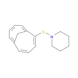 Piperidine, 1-(bicyclo[4.4.1]undeca-1,3,5,7,9-pentaen-2-ylthio)-