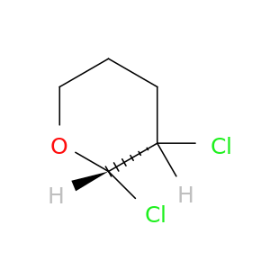 2H-Pyran, 2,3-dichlorotetrahydro-, cis-
