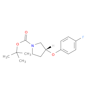 (R)-N-Boc-3-(4-氟苯氧基)吡咯烷