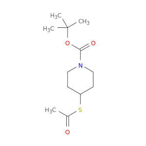 4-(乙酰基硫烷基)哌啶-1-甲酸叔丁酯